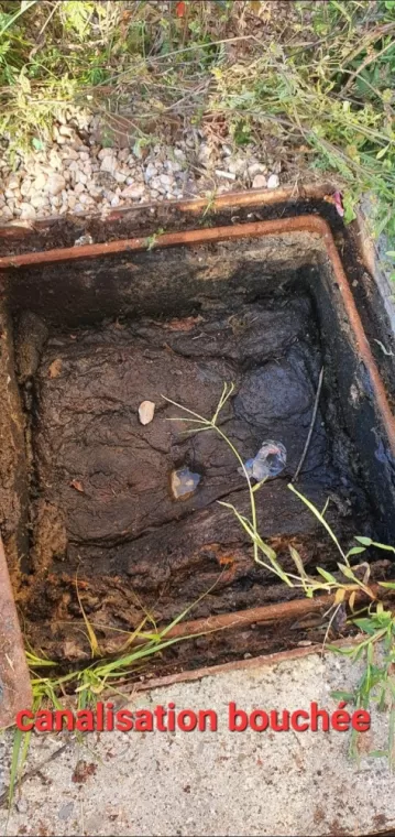 Canalisation wc bouchée à Aurignac