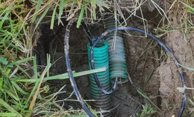 Repérage de gaine pour la fibre