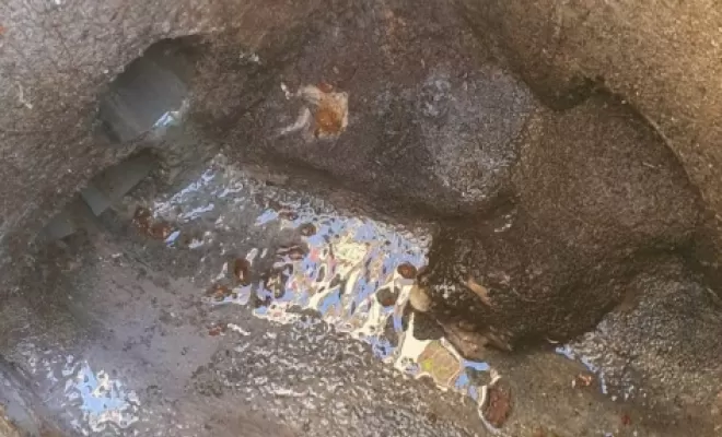 Canalisation wc à Aurignac